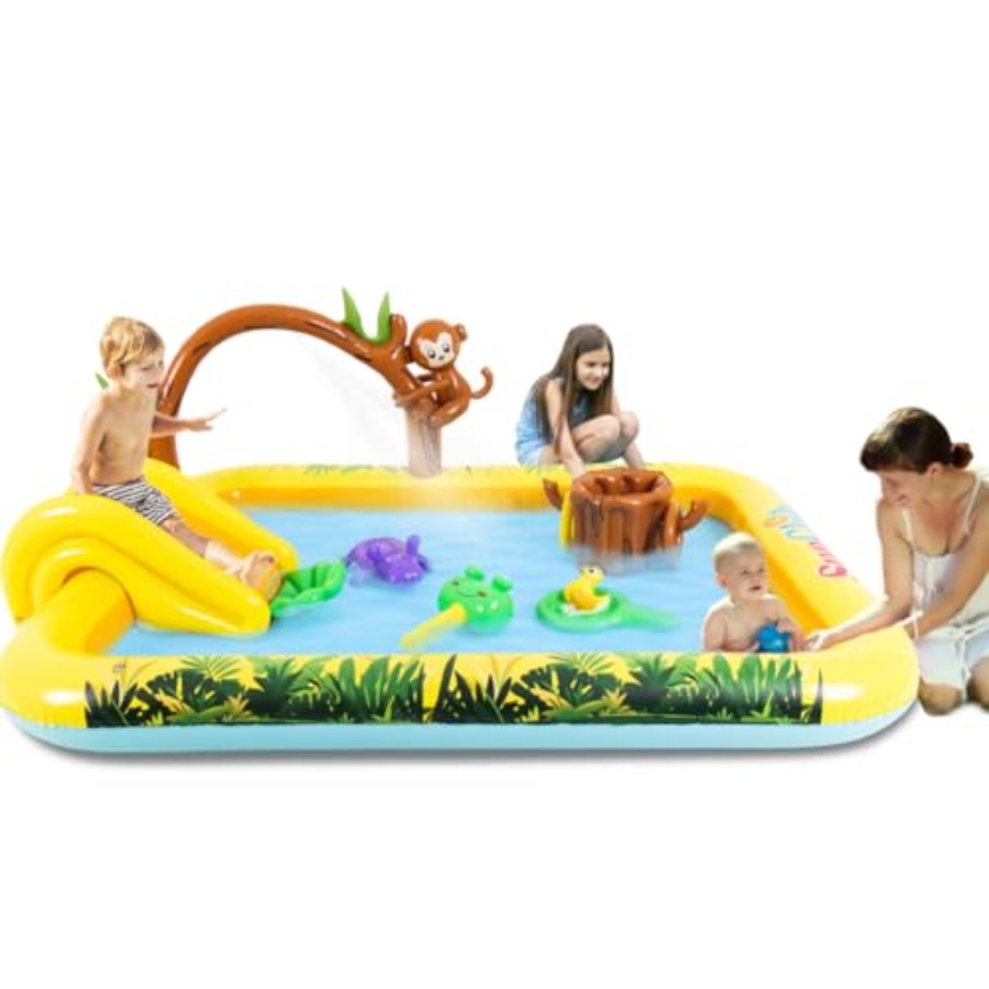 Kids Outdoor Pool - Надувной игровой центр с изображением животных
