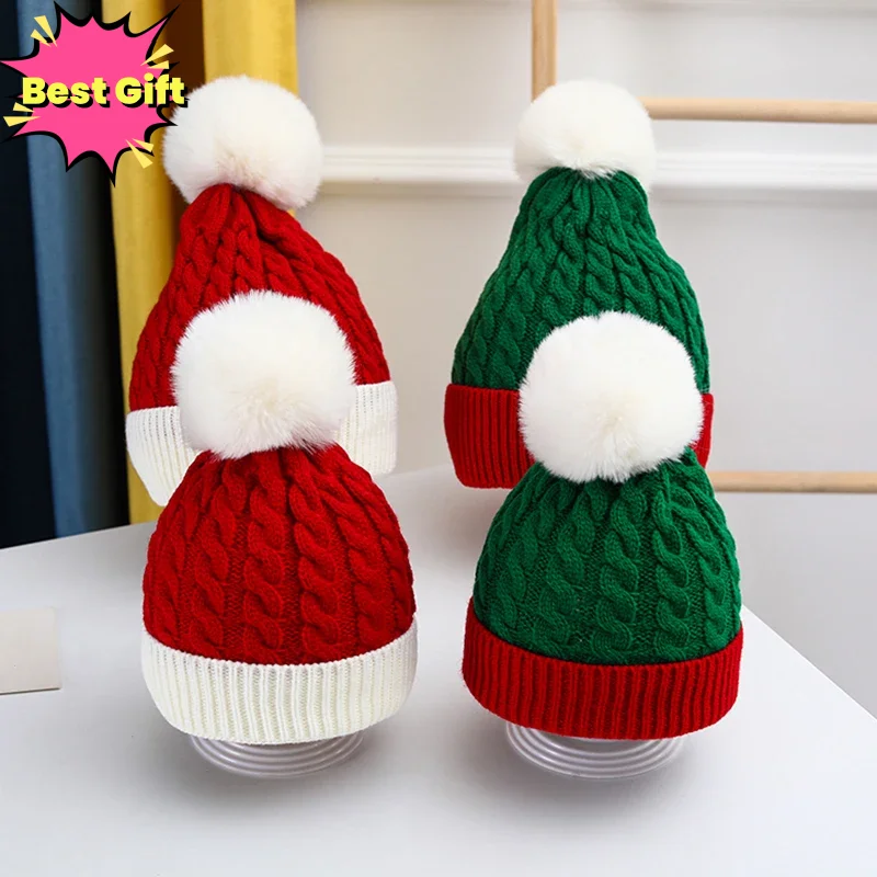 Kids Outdoor Xmas Gifts - Рождественская шапка Санта-Клауса, новогодняя шапка, уличная
