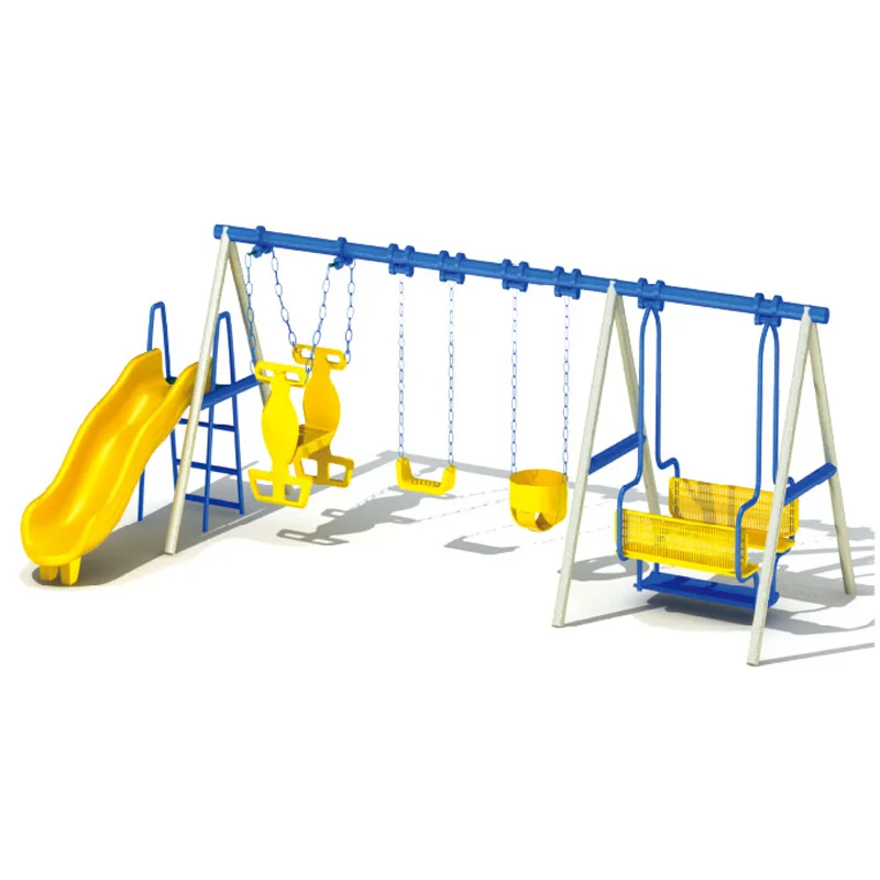 Kids Outdoor Swing Chair - Детская игровая площадка: качели-качалка, металлические качели-стулья