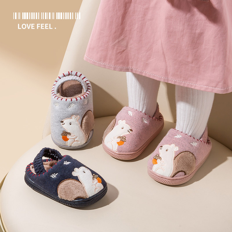 Kids Indoor Outdoor Slippers - MELITTDEER Домашние тапочки для мальчиков и