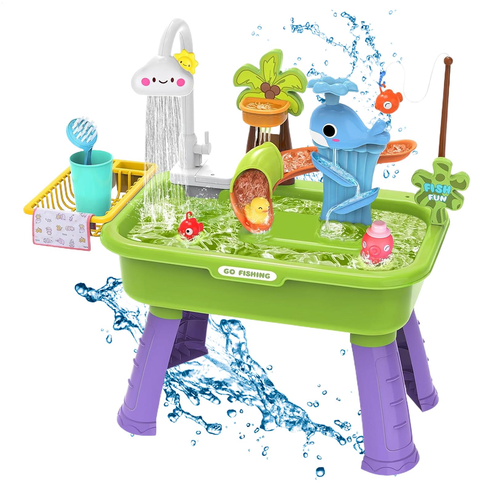 Kids Outdoor Water Table - Детская электрическая игровая раковина с проточной