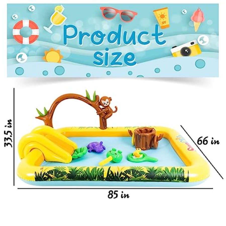 Надувной игровой центр с изобр – обзор и цена Kids Outdoor Pool