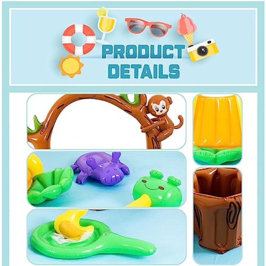 Надувной игровой центр с изобр – обзор и цена Kids Outdoor Pool