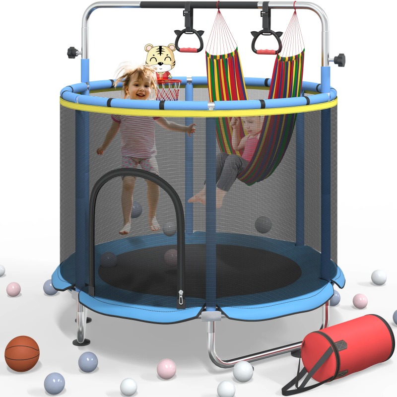 Детский батут 5FT 8-в-1 для ма – обзор и цена Kids Outdoor Trampoline