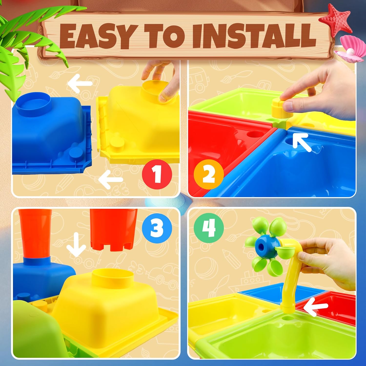 25 шт. летний водный стол для  – обзор и цена Kids Outdoor Pool
