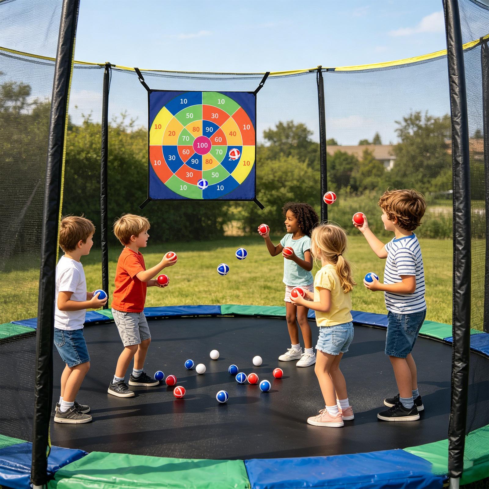 Набор для игры в дартс с липки – обзор и цена Kids Outdoor Trampoline