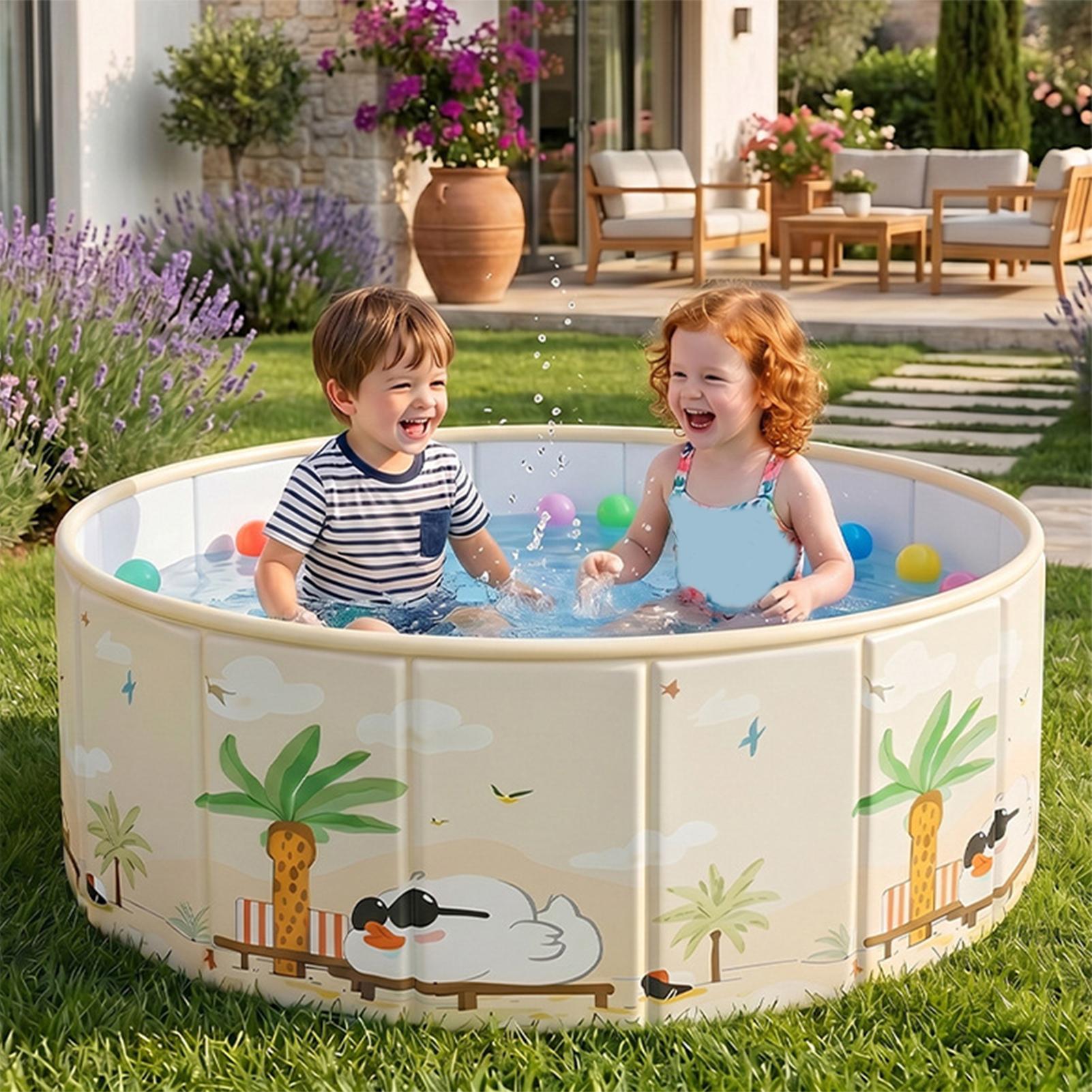 Утолщенная складная ванна-басс – обзор и цена Kids Outdoor Pool