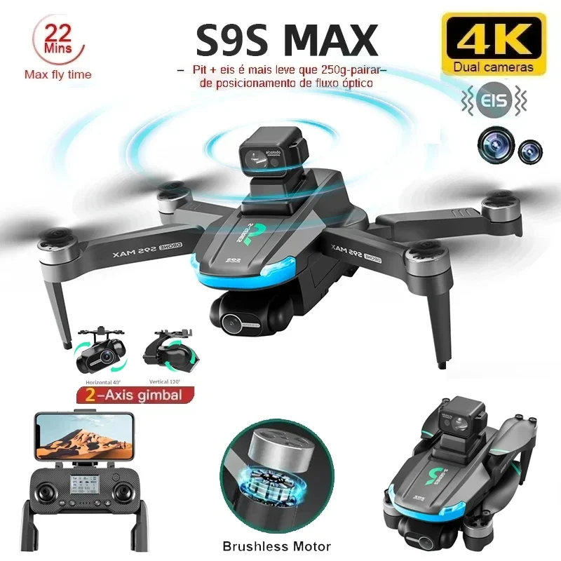 НОВЫЙ S9S MAX MINI Drone 4K 2- – обзор и цена Kids Outdoor Toy Storage