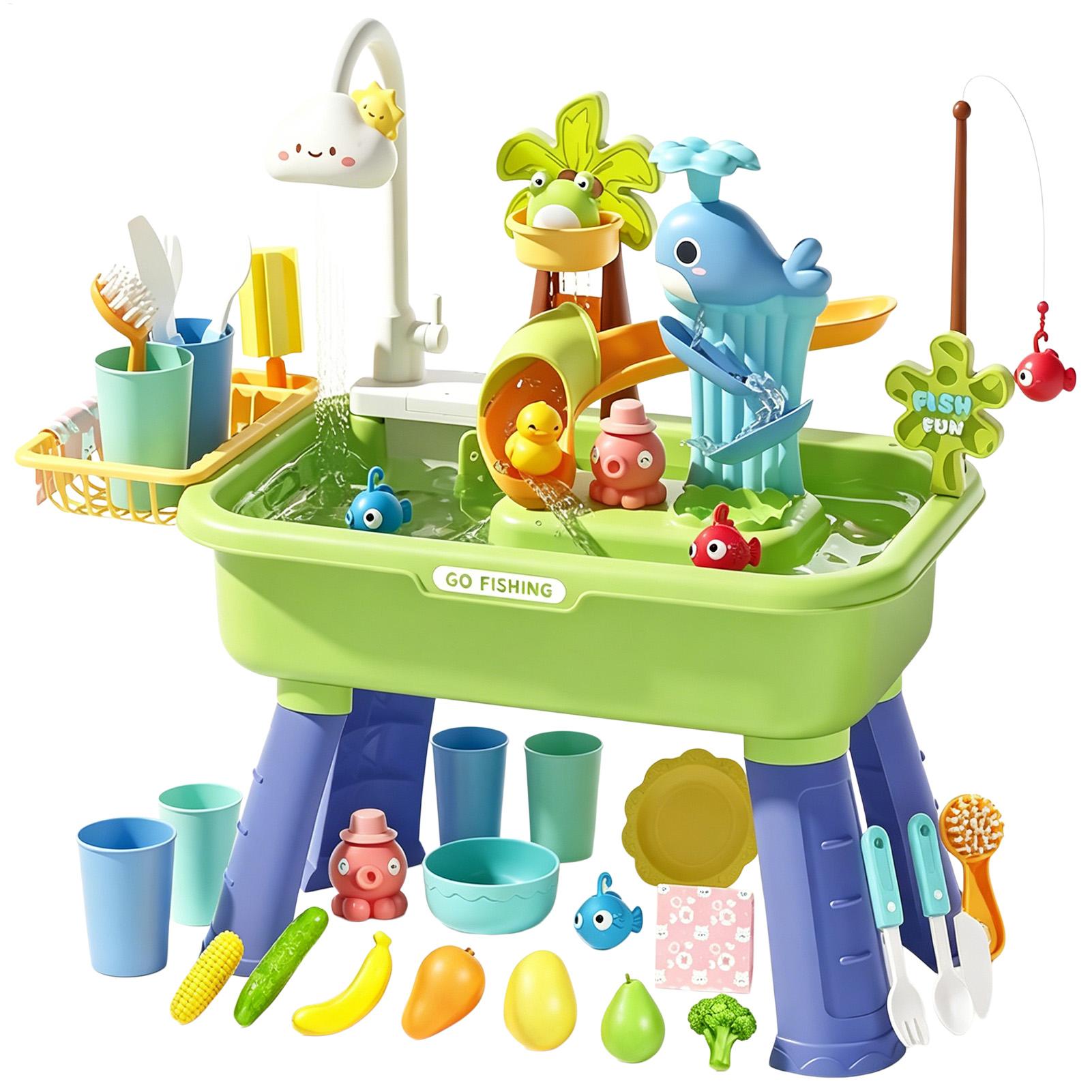 Детский водный стол с насосом, – обзор и цена Kids Outdoor Water Table