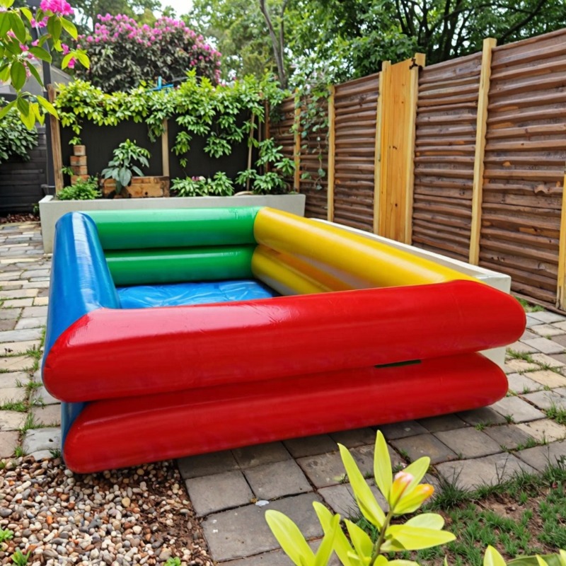 Надувной двухслойный коммерчес – обзор и цена Kids Outdoor Pool