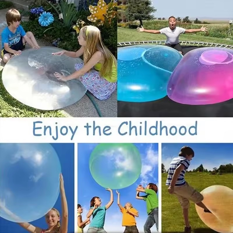 Надувной резиновый мяч-пузырь  – обзор и цена Kids Outdoor Yard Games