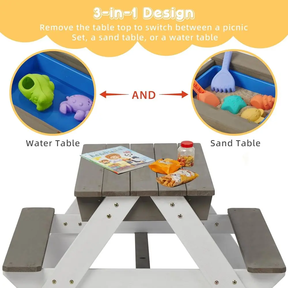 Трансформируемый деревянный ст – обзор и цена Kids Outdoor Table With Umbrella