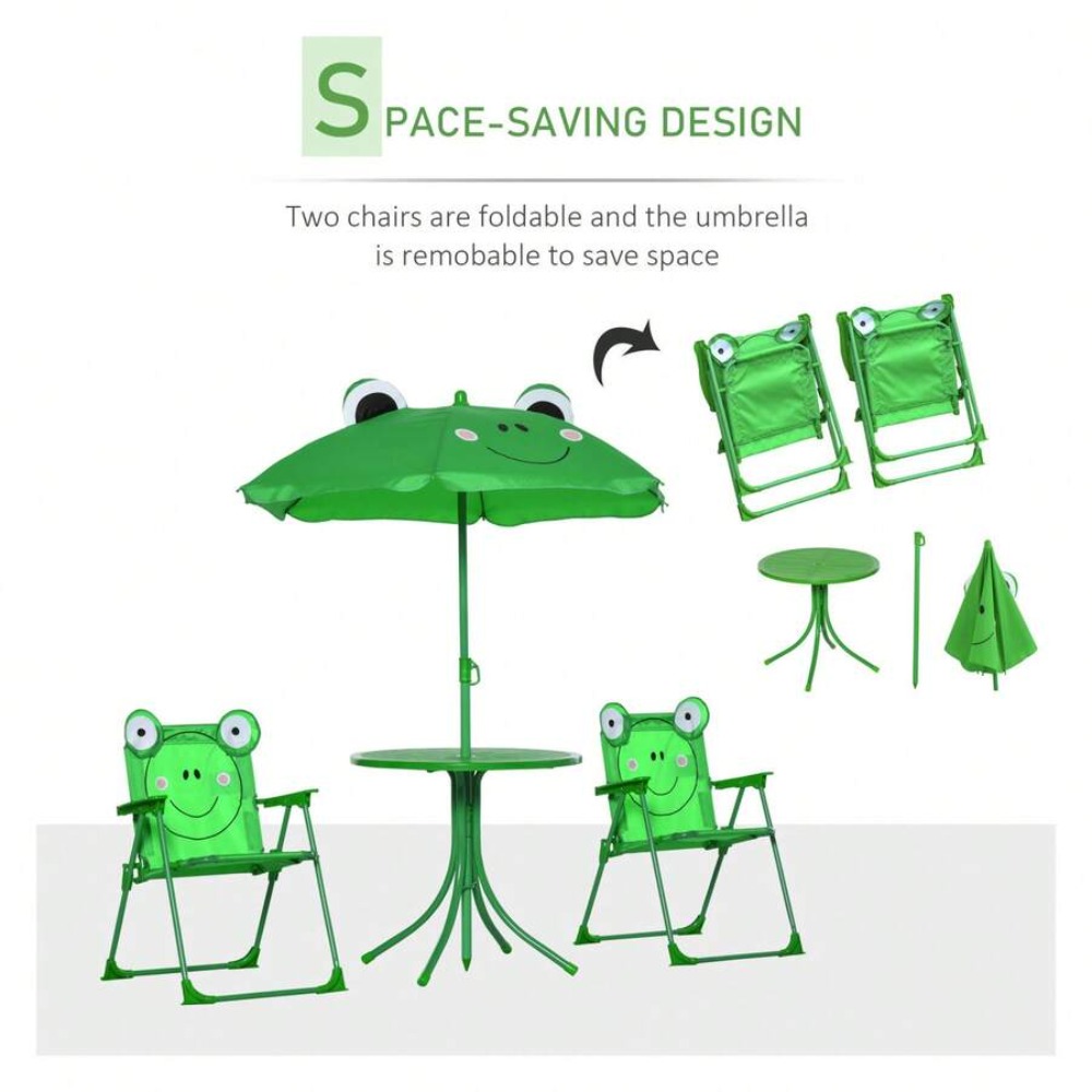 Детский стол и стулья для пикн – обзор и цена Kids Outdoor Table With Umbrella