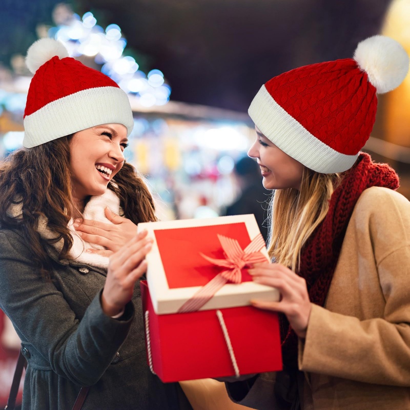 Рождественская новогодняя шапк – обзор и цена Kids Outdoor Xmas Gifts