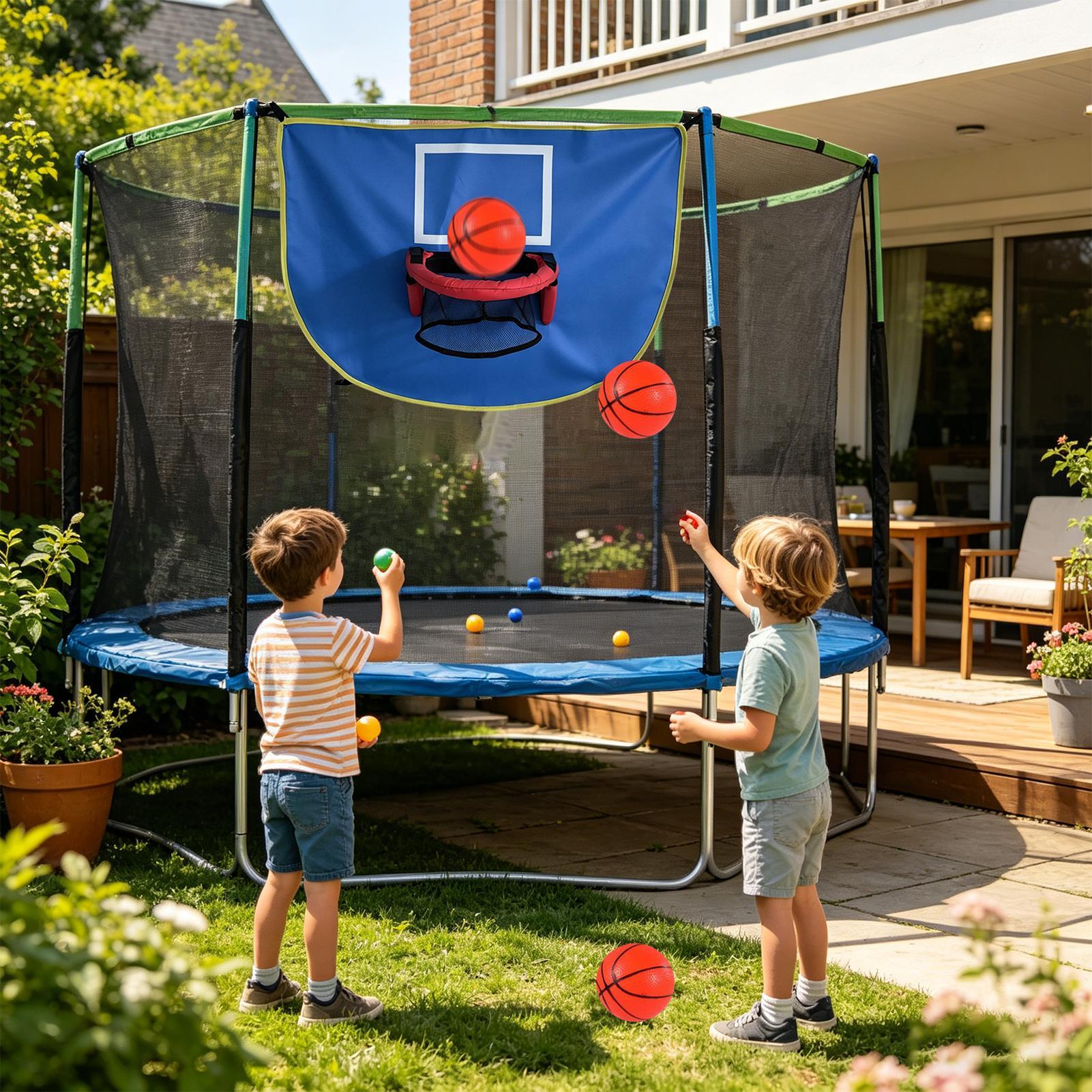 Баскетбольное кольцо для батут – обзор и цена Kids Outdoor Trampoline