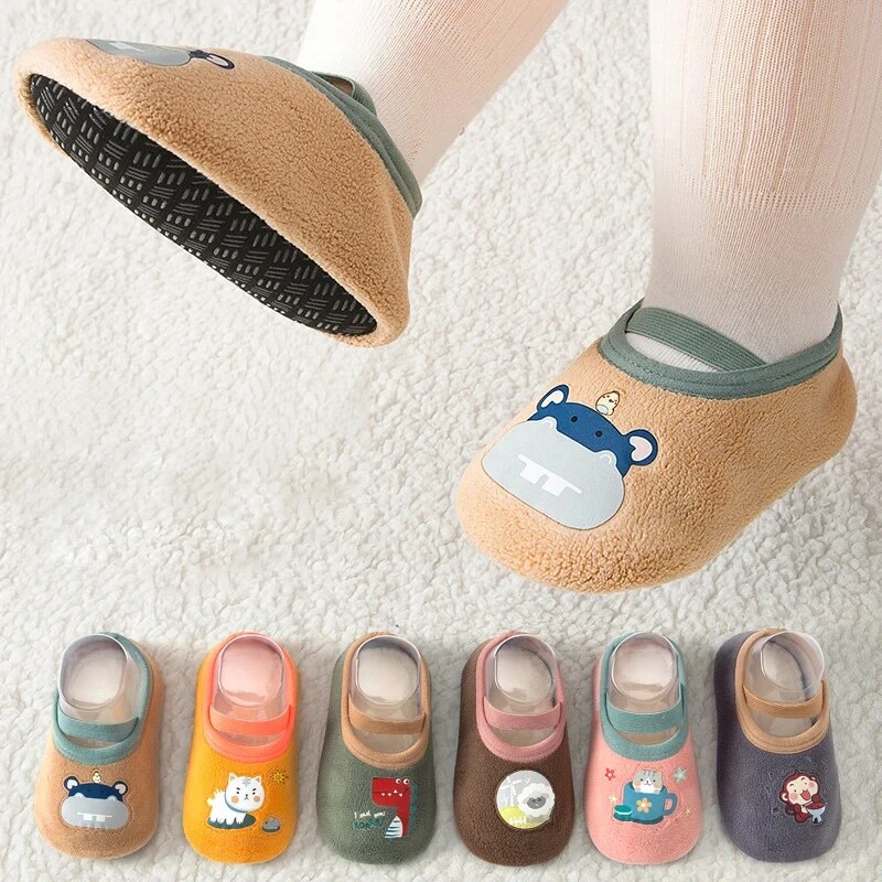 Детские противоскользящие носк – обзор и цена Kids Indoor Outdoor Slippers