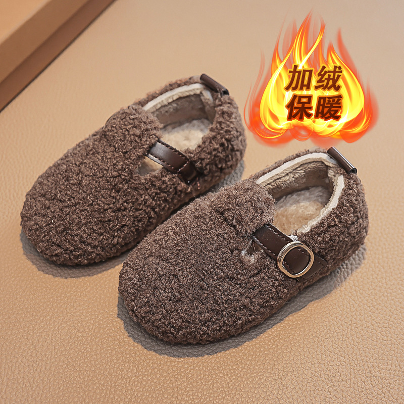 Туфли детские на липучке, тепл – обзор и цена Kids Indoor Outdoor Slippers